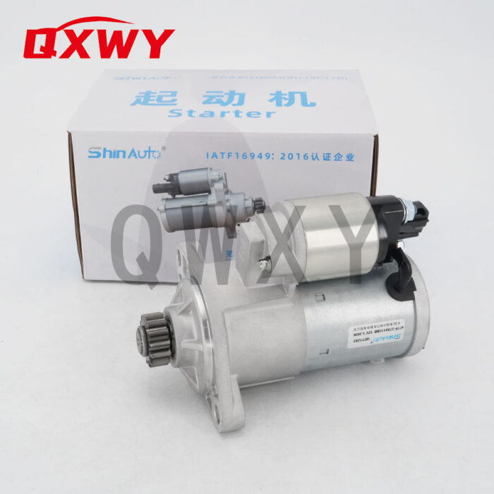 High Quality Starter Motor for Chery Tiggo3 2016 6-OE Code 477F-3708110BB OEM Replacement with High Torque