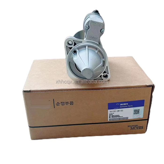 Korean Car Models Starter Motor 3610003601 36100-2B100 361002B100  for Hyundai Feisi (FS) 1.6L Manual Comfort Edition Kia - 图片 3