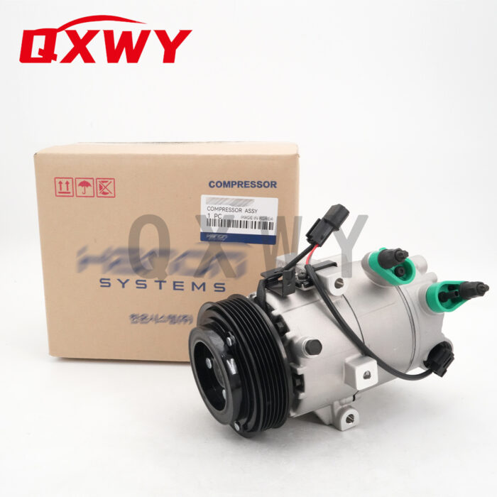 OEM AC Compressor, Suitable for the Kia Soul II 2014-2018 R134a System, Directly Compatible with 97701-F2100, 97701F2100